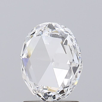 Diamant CVD de laboratoire certifié IGI, taille rose modifiée, 1,58 carat, clarté VS1, couleur D, excellente taille, fait main, bijoux, 10 Moh's