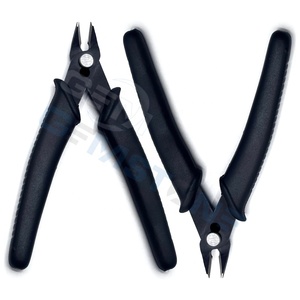 Pince coupante en acier inoxydable noir pour extensions de cheveux, pour l'élimination des liens de kératine - Product Image 6