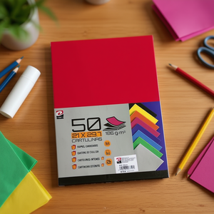 Cartulina Rojo <b>A4</b> Papel Craft En Color Rojo Intenso - Product Image 2