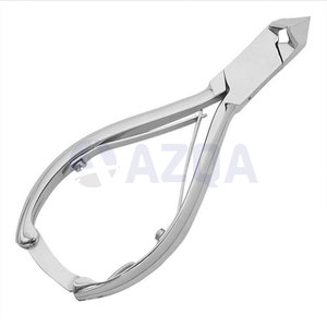 Coupe-ongles en acier inoxydable robuste pour ongles incarnés, lame courbée, avec ressort de maintien pour les soins des doigts et des orteils - Product Image 4