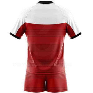 Uniforme de Rugby de Primera Calidad al Por Mayor de Fábrica, Conjunto Personalizado con Logotipo del Equipo, Tejido Transpirable de Secado Rápido, Servicio OEM - Product Image 2