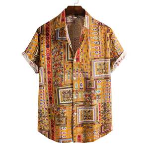 T-shirt de plage pour homme, style brise côtière, tenue décontractée d'été, confort léger, vêtements décontractés pour les vacances à la mer - Product Image 6