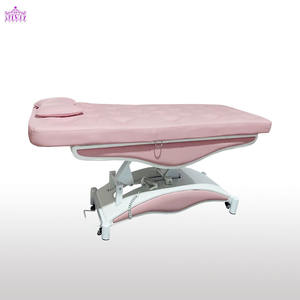 Mobilier de Salon de Beauté Cuir Synthétique Lit de Beauté <span class=keywords><strong>Rose</strong></span> Civière <span class=keywords><strong>Chaise</strong></span> de Spa Lit de Beauté de Massage Électrique - Product Image 3