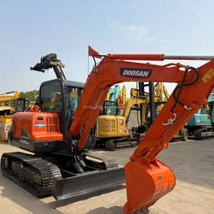Basso orario di lavoro utilizzato escavatori <span class=keywords><strong>Doosan</strong></span> DX60 <span class=keywords><strong>DH60</strong></span> 6 tonnellate usato Mini <span class=keywords><strong>Doosan</strong></span> escavatore lavori agricoli per la casa in vendita - Product Image 2