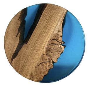 เขียงไม้และเรซินอเนกประสงค์ขนาด14X10นิ้วเขียงไม้และเรซินสำหรับใช้ในห้องครัวทันสมัย - Product Image 5