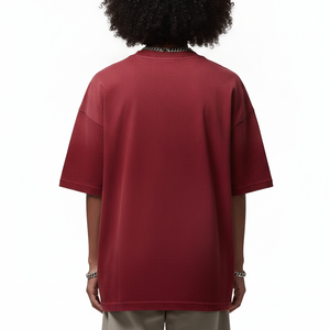 Camiseta Premium 100% Algodón, Holgada, Gruesa, Personalizable, Lisa, para Hombre, Unisex, Lavada, con Efecto Desgastado por el Sol, Transpirable, Tallas Grandes - Product Image 4