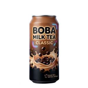 Té de burbujas con leche y jugo de taro, 330 ml, fabricado en Vietnam |   0% Azúcar Precio al por Mayor Marca Privada Muestra Gratuita OEM/ODM - Product Image 2