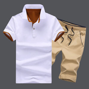 Ropa Casual para Hombre, Conjuntos Deportivos de Verano de 2 Piezas para Hombre, Camisas y Pantalones Cortos, Conjuntos de Gimnasio - Product Image 6