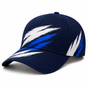 Custom Baseball <b>Cap</b> DTF Print Front Sides | Adjustable Polyester Canvas Sports <b>Cap</b> | Personalized Logo <b>Hat</b> | OEM ODM Common - Product Image 4