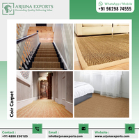 Fournisseur indien de rouleaux de nattes de coco Rouleaux de tapis de coco naturels faits à la main de meilleure qualité pour les escaliers, les allées et les allées de jardin