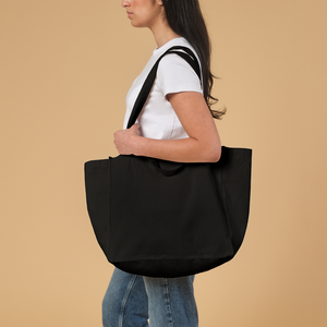 RUTH Women's Lightweight Cotton Canvas Small Laptop Tote <b>Bag</b> for <b>Work</b> 15.6 Inch Letter Pattern Zipper Closure Shoulder <b>Bag</b> - Product Image 2