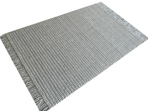 Tapis en laine tissé à la main AISHA FABS INTERLAKEN, texture épaisse, tissage plat moderne, antidérapant, durable, pour usage domestique et commercial - Product Image 2