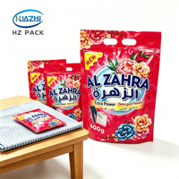 Sac refermable en matière résistante aux acides et aux alcalis, pochette plastique de haute qualité anti-humidité avec poignée pour lessive