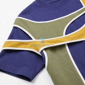 Premium 100% Cotton Oversized <b>Men's</b> T Shirt Custom Logo Quick Dry Breathable Fashion Streetwear Loose Fit Summer Tee - Product Image 4