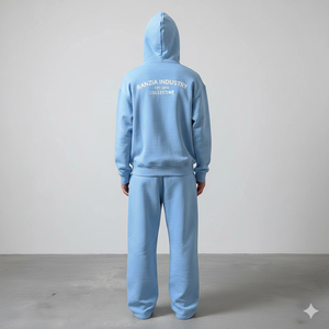 Fabricante de sudaderas con logotipo personalizado y pedrería, proveedor de chándales de algodón con cremallera completa en tallas grandes, fábrica de ropa deportiva ecológica. - Product Image 4