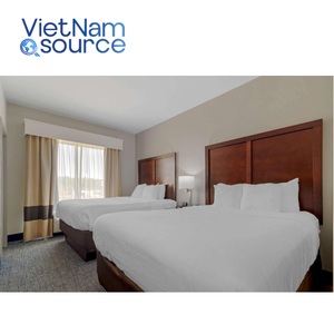 La chambre à coucher en bois commerciale élégante et moderne de nouveau design ensemble OEM ODM pour Comfort Inn Project Hotel Apartment Villa - Product Image 1