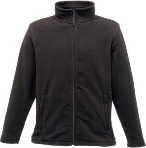 Veste en polaire noire pour homme Trex Export, fermeture éclair intégrale, col montant, vêtement décontracté d'automne, coupe régulière, matière polyester avec poches - Product Image 3