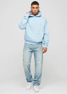 Ventes en gros de sweats à capuche unisexes de qualité supérieure pour l'hiver, surdimensionnés, épais, avec impression de logo personnalisée et impression numérique - Product Image 3
