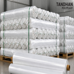 Lámina de Plástico Transparente para Invernadero TANDHAN, Resistente a los Rayos UV, de Polietileno, para Control de Calor y Resistencia al Desgarro, para la Agricultura en Bengala Occidental - Product Image 1