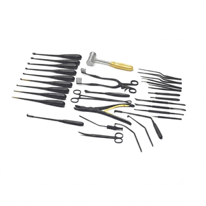 SUAVE SURGICAL INSTRUMENTS Juego de Instrumentos Quirúrgicos Ortopédicos Manuales con Recubrimiento Negro para Laminectomía, 35 Piezas, Certificado CE, Uso Hospitalario - Product Image 1