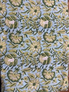 Wholesale Floral Printed Fabric <b>by</b> Yard 100 GSM Pure Cotton Woven Fabric for Dress Making Shirts Kurtis Sewing Quilting Crafts - Product Image 5