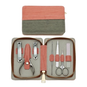 6 PCS Professional Grooming Kit Manicure <b>Pedicure</b> <b>Set</b> Luxurious Box High Quality Stainless Steel Custom Logo 5 1 7-in-1 - Product Image 4