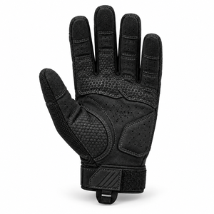 Gants tactiques noirs de course, à doigts entiers, antidérapants, résistants à l'usure, compatibles écran tactile, pour l'entraînement et les activités de plein air - Product Image 4