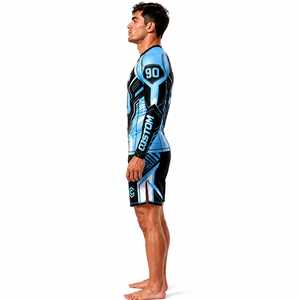MMA <b>Compression</b> <b>Shirt</b> <b>Men</b> Workout Skinny Stretch Suit Sports <b>Shirt</b> Fitness Body <b>Shirt</b> <b>Men</b> Rash Guard Top selling - Product Image 3
