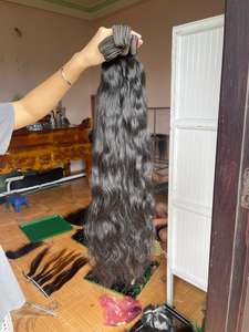 CDYHAIRVN Extensions de cheveux naturels à bandes adhésives, ondulés, cheveux vietnamiens bruts, sans mélange, double trame, sans couture, aspect naturel, qualité salon - Product Image 4