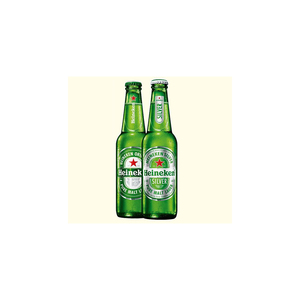 Heineken Original, Cerveza de Malta Lager de Primera Calidad, la Más Vendida en los Países Bajos, Paquete de 24 Botellas de 330 ml (12 oz), en Caja - Product Image 1