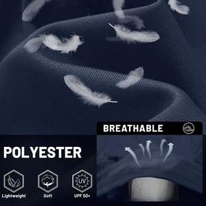 Jersey de Pesca Personalizado con MOQ Bajo, Impermeable, Protección Solar UV UPF, Sublimado, de Secado Rápido, en Poliéster, para Equipos de Pesca - Product Image 5