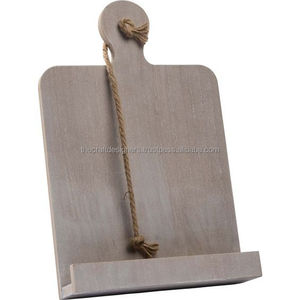 Porte-livres de cuisine en bois conçu pour des performances fiables avec une finition lisse et un affichage robuste des recettes - Product Image 4