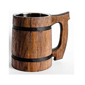 Taza de Madera Natural para Beber, Diseño Exclusivo, Producto Hecho a Mano, Taza de Madera Real, Nuevo Estilo, Producto de Alta Calidad - Product Image 1