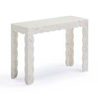 Table console en nacre, mosaïque de coquillages Capiz, meuble d'entrée étroit, meuble d'appoint en nacre pour salon, chambre, décoration intérieure