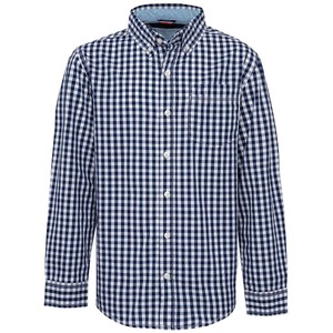 High Quality Low Price Plaid Men's Dress Shirt Turn-Down Collar Satin Quick Dry Anti-Wrinkle Smart Casual Full Sleeve 100% - Product Image 5