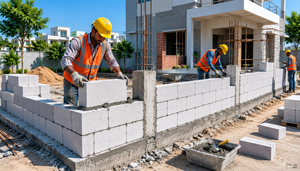 Bloc AAC cube de 0.03375m: matériau de construction compact, léger et performant avec une isolation thermique supérieure - Product Image 5
