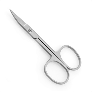 Tijeras de uñas personalizables más vendidas, precio competitivo, hoja curva de acero inoxidable, punta afilada, cutícula, cuidado de uñas - Product Image 1