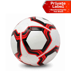Balón de Fútbol Ecológico de Cuero PU Reciclado, Construcción sin Costuras, Trayectoria de Vuelo Perfecta para Partidos - Product Image 1