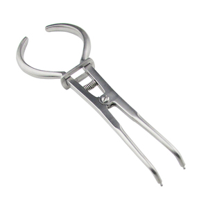 Dental Rubber Dam Set 16 Pcs Stainless Steel <b>Frame</b> Forceps <b>Clamps</b> Punch Puncher Kit German Steel Dental Surgical Tools Kit - Product Image 2