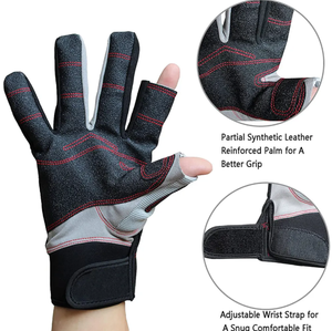 Gants de navigation professionnels en cuir toutes saisons avec une forte adhérence, fonction antidérapante, taille XL, durabilité inégalée pour les activités de plein air - Product Image 6