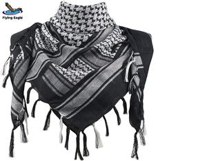Pañuelo táctico árabe de algodón con camuflaje personalizado, tipo Shemagh, Keffiyeh del desierto, transpirable, cortavientos, antipolvo, para camping, senderismo y actividades al aire libre. - Product Image 6