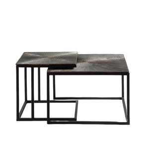 Mesa de Centro de Metal Elegante Unicorn Handicrafts, Mesa Plegable Portátil Moderna y de Lujo para Decoración de Sala de Estar - Product Image 4