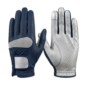 Guantes de golf de cuero Cabretta de máxima comodidad, durabilidad, estabilidad y agarre robusto, que se ajustan perfectamente a la forma, para todo tipo de clima, con logotipo personalizado. - Product Image 1