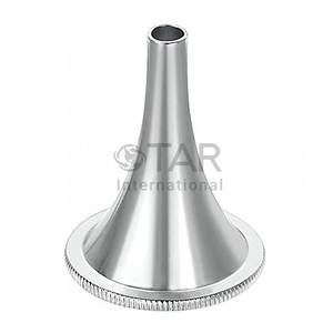 Spéculum auriculaire Hartman taille 5 mm, accessoire d'otoscope en acier inoxydable de qualité médicale, instruments chirurgicaux réutilisables pour examen ORL - Product Image 1