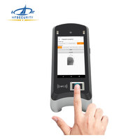 HFSECURITY Face Scanner Android OS X05 Lecteur IRIS Unique avec batterie pour la fréquentation en extérieur