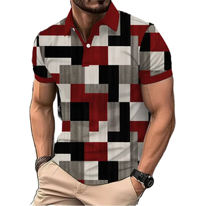 เสื้อซิปผู้ชาย แขนยาว ลายเสือดาว ระบายอากาศได้ดี ทรงเข้ารูป สวมใส่สบาย เหมาะสำหรับกอล์ฟ รับผลิตแบบ OEM ODM ปักลายได้ - Product Image 3