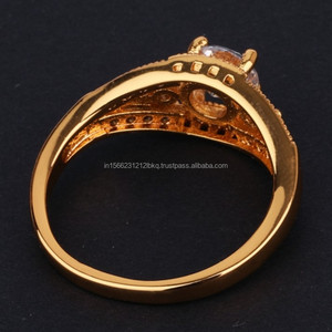 แหวนหมั้นเพชร VVS แบบดั้งเดิมสุดหรูแหวนทอง14K แข็งแบบปรับแต่งได้แหวนสำหรับผู้หญิง - Product Image 4