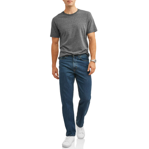 New Style <b>Men's</b> Lightweight Casual Mid Waist Denim <b>Jeans</b> Breathable with Custom Design and Size - Product Image 1
