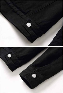 Trendy Men's <b>Jackets</b> Classic <b>Denim</b> Man <b>Jackets</b> <b>Lightweight</b> <b>Jacket</b> for Man With Pockets and Adjustable Fit - Product Image 4