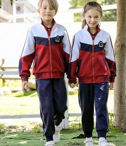 Survêtement de sport unisexe personnalisé grande taille pour adulte, taille élastique unie, polyester/coton de qualité, uniformes scolaires – Vente en gros - Product Image 1